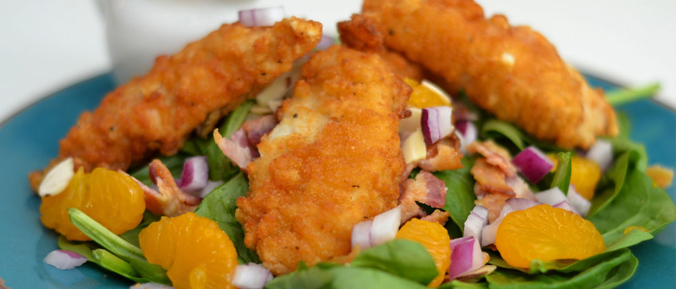 Chicken & Spinach Salad