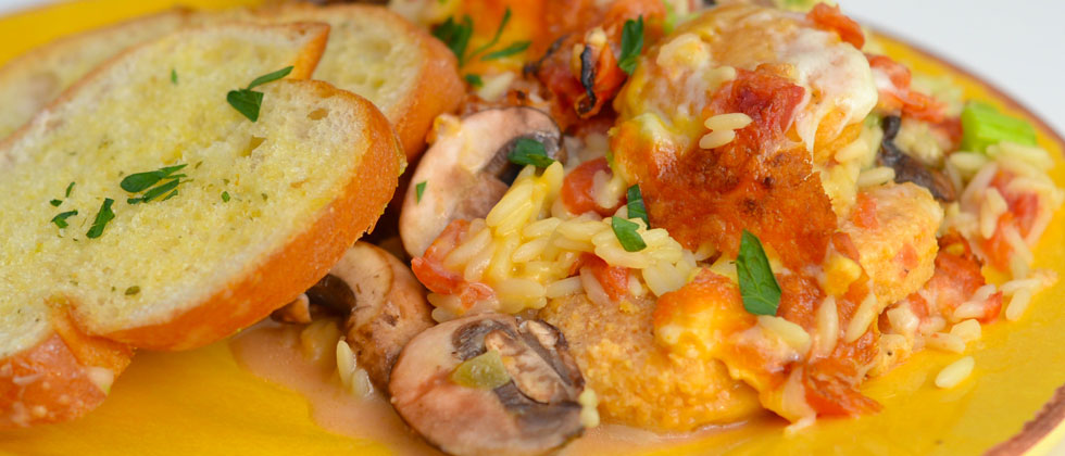 South Of The Border Chicken Casserole